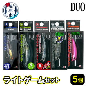 【ふるさと納税】 ルアー 釣り アウトドア 焼津 釣り具 DUO ライトゲーム 5個 テトラワークス ランダムカラー a17-044