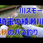 東京ルアー釣り、綾瀬川 晩秋編 ブラックバス 埼玉県草加市 (Tokyo Lure Fishing, Bass, 小口黑鱸)
