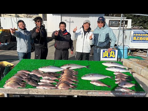 海上釣堀でチヌかかり釣りスタイル炸裂！K-ZERO兼松伸行プロデュース釣堀大会in貞丸