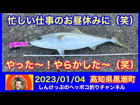 【高知県㊙️釣り情報】同じ日に、違う場所で、違う魚で、同じことが起こる(笑)