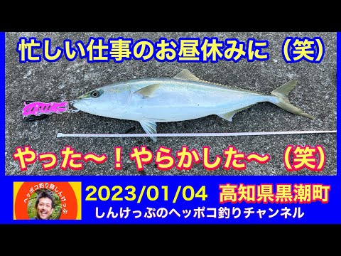 【高知県㊙️釣り情報】同じ日に、違う場所で、違う魚で、同じことが起こる（笑）