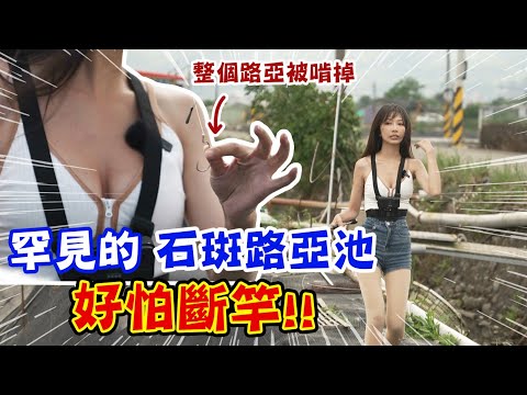 【釣魚女神系】兇!!! 真的兇!!!  |  台湾の女性釣り Taiwan girl fishing 대만 여성 낚시