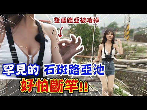 【釣魚女神系】兇!!! 真的兇!!!  |  台湾の女性釣り Taiwan girl fishing 대만 여성 낚시