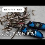 【ワカサギ釣り】激渋の松原湖を二刀流で攻めきってみる！俺は二刀流！ワカサギ侍だ！【松原湖】