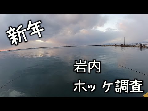 【釣り】新年岩内ホッケ調査ほか
