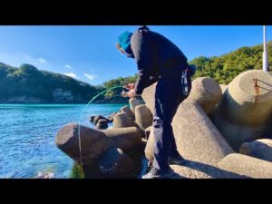 友人と穴釣りしていると凄まじい引きが・・・