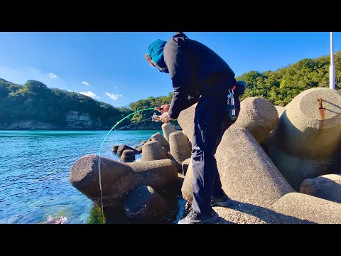 友人と穴釣りしていると凄まじい引きが・・・