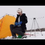 【番外編】初心者娘が父と氷上穴釣り　開始30秒で奇跡起きた