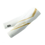 シマノ (SHIMANO) サンプロテクション クールアームカバー リミテッドプロ AC-077R ホワイト(F) SUN PROTECTION・COOL arm cover LIMITED PRO 釣り/釣り具/フィッシング/日除け/熱中症対策/UVカット/　