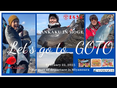 【磯釣り最高】上五島ホゲのサンカク　寒グレ釣りがヤバかった