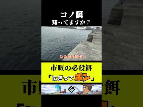【秘】集魚材を固めオモリにしたらめちゃ釣れる