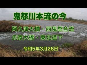 【雨の中でも釣り人多いな、ここは‥】鬼怒川ルアーフィッシング