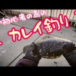 北海道 やや初心者の為のカレイ釣り 3月はカレイの季節★