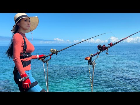 朝4:00に早起きして大物釣りに出かけました❤️現実を突きつけられた１日でした🎣