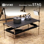 10%OFFクーポン配布中【EVOKE】キャンプ テーブル アウトドアテーブル 【STAG スタグ】 アウトドア 折りたたみ コンパクト 軽量 キャンプ用品 ソロキャンプ