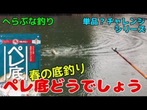 【釣り】春の底～ペレ底どうでしょう【へらぶな釣り】