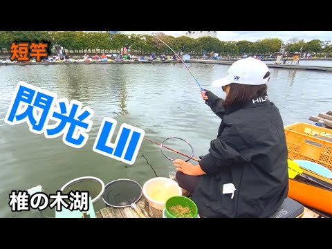【へらぶな釣り】椎の木湖で閃光LⅡ使ってみた✨