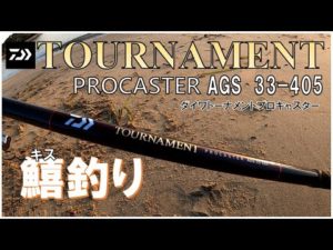【キス釣り】名竿ダイワトーナメントプロキャスター仲間入り