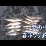 2023年4月　悪天候の中、春ホッケの浮き釣り　#サビキ#サクラマス#ニシン