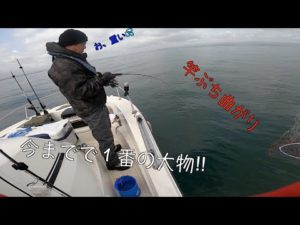 船釣りを始めて１番の大物！！