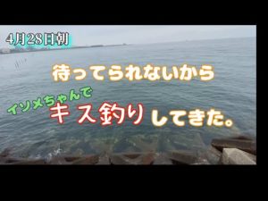 【キス釣り】シーズンまで待てない❗️とにかくキスを釣りたい