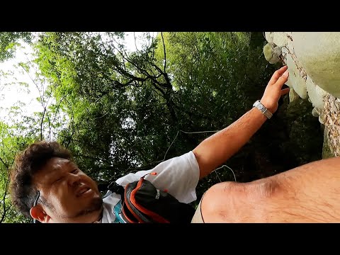 【閲覧注意】渓流で足を滑らせ…全治４か月の大怪我。