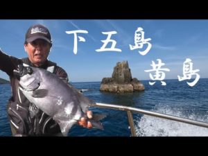 2023GW下五島黄島のイシダイ釣り