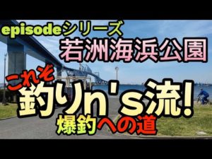 東京【若洲海浜公園】釣りn's流だからおもしろい釣りになる!!