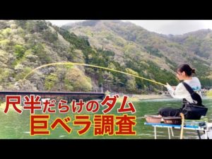 巨ベラしか釣れない川治ダムでへらぶな釣りしたら詐欺にあいました