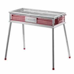 【6/4 20:00〜20:59】エントリーでD会員P10倍＆まとめ買いで最大10％OFFクーポン コールマン BBQコンロ 大型グリル 火力調節可能 簡単設営 鉄板付き クールスパイダー プロ/L （レッド）(2000010394) クッキング キャンプ Coleman