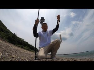 がま投アルティメイトスペックで渥美半島釣行！キスの投げ釣り！