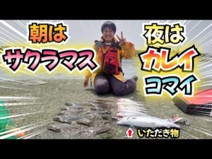 サクラマス釣りの前には夜釣りを楽しむ【再アップ　モザイク処理】　【北海道　釣り】