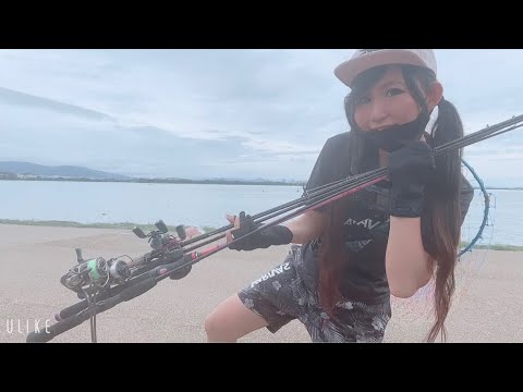 【釣りガール】琵琶湖バス釣りLIVE