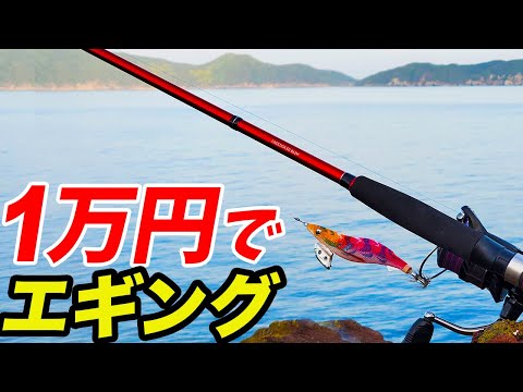 1万円タックルでエギングをしたら奇跡連発!!低価格タックルガチ検証《実釣編》