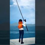 【shorts】釣りのハプニングもバーチャルの世界なら余裕 #彩まよい #vrchat