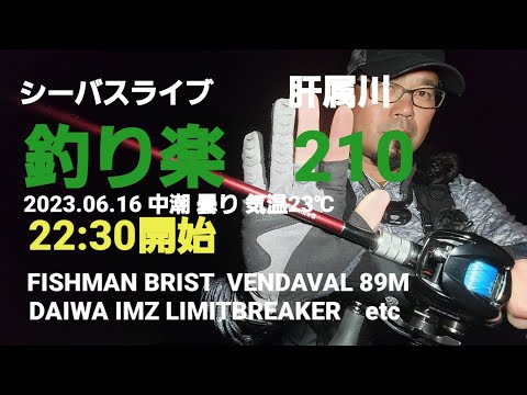 シーバスライブ【釣り楽210】