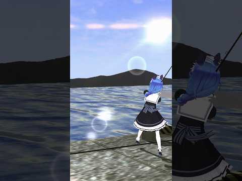 【夏だね】プロ釣りラーによる釣りのすゝめ #vtuber #vsinger #shorts #varkshorts 【水瀬 凪/ライブユニオン】