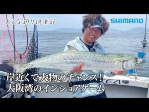 【おとな釣り倶楽部】大阪湾で青物・サワラを今話題のインショアゲームで楽しむ