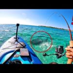 【離島sup釣り】大物連発で竿がブチ曲がる