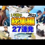 【総集編】釣り初心者が、この１年で釣ってきた大物たちを見て欲しい。【2023版】