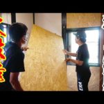 破壊した釣りよかハウスの部屋をリフォームしてみた！