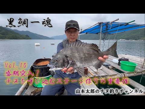 [黒鯛一魂]  vol.10  山本太郎チヌ釣りチャンネル　盛期突入！チヌを呼び込むステージ作りの重要性