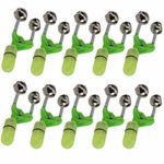【8/1は同一店舗内買いまわりでポイント最大10倍】釣りの音 10個セット 夜釣り 竿 釣具 LED 鈴 クリップ 当たり 仕掛け[ネコポス発送、送料無料、代引不可]
