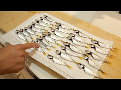 【本当は教えたくない】無限に釣れる『子アジ』はこう捌いて、こう食べましょう!