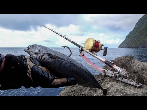 【秘境】日本記録級の特大クエが潜む南方の離島で24時間大物釣り生活