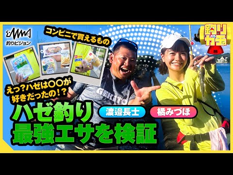 ハゼ釣り最強エサを検証【釣りガチャ】【釣りうぇ～ぶ】