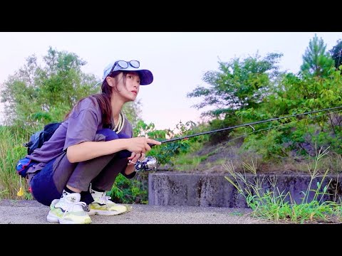 秋のバス釣りおかっぱりポイント探したら・・・