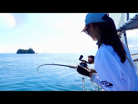 琵琶湖に潜む巨大モンスターを釣りたい女・・・