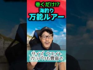 【釣り】海釣り 万能ルアー3選【とりあえず持っとけ】 #ショアジギング #釣り #fishing #釣り好き#アオリ #アジ
