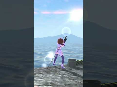 ハツキが釣りに行ったら... #vtuber #varkshorts  #humanoidrobot